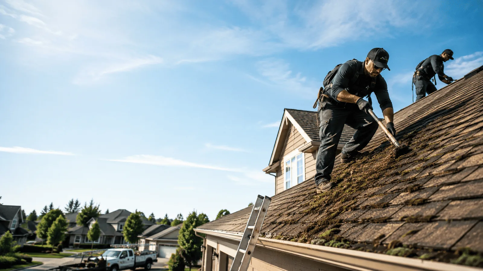 Roof Moss Removal in Beardstown, IL near me